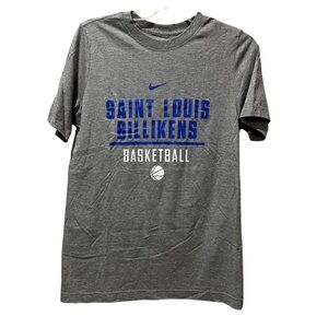 SLU Nike T Shirt kids XL Saint Louis Billikens GRAY The Nike Tee Short S…